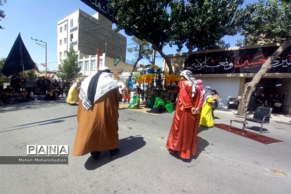 مراسم تعزیه خوانی به‌مناسبت شهادت حضرت رقیه (س)