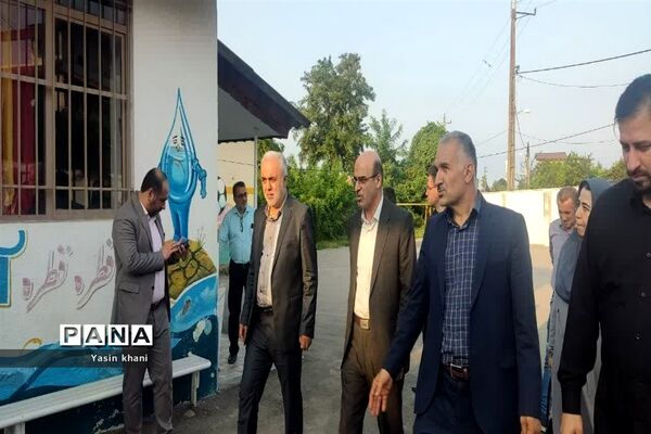 بازدید مدیرکل آموزش و پرورش مازندران  از اماکن آموزشی شهرستان عباس‌آباد