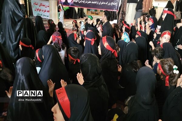 اجتماع دختران حسینی شهرستان گلپایگان به‌مناسبت سالروز شهادت حضرت رقیه(س)