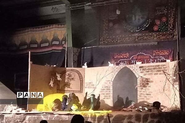 تعزیه خوانی شهادت حضرت رقیه (س) در روستای مبارکه شهرستان بافق