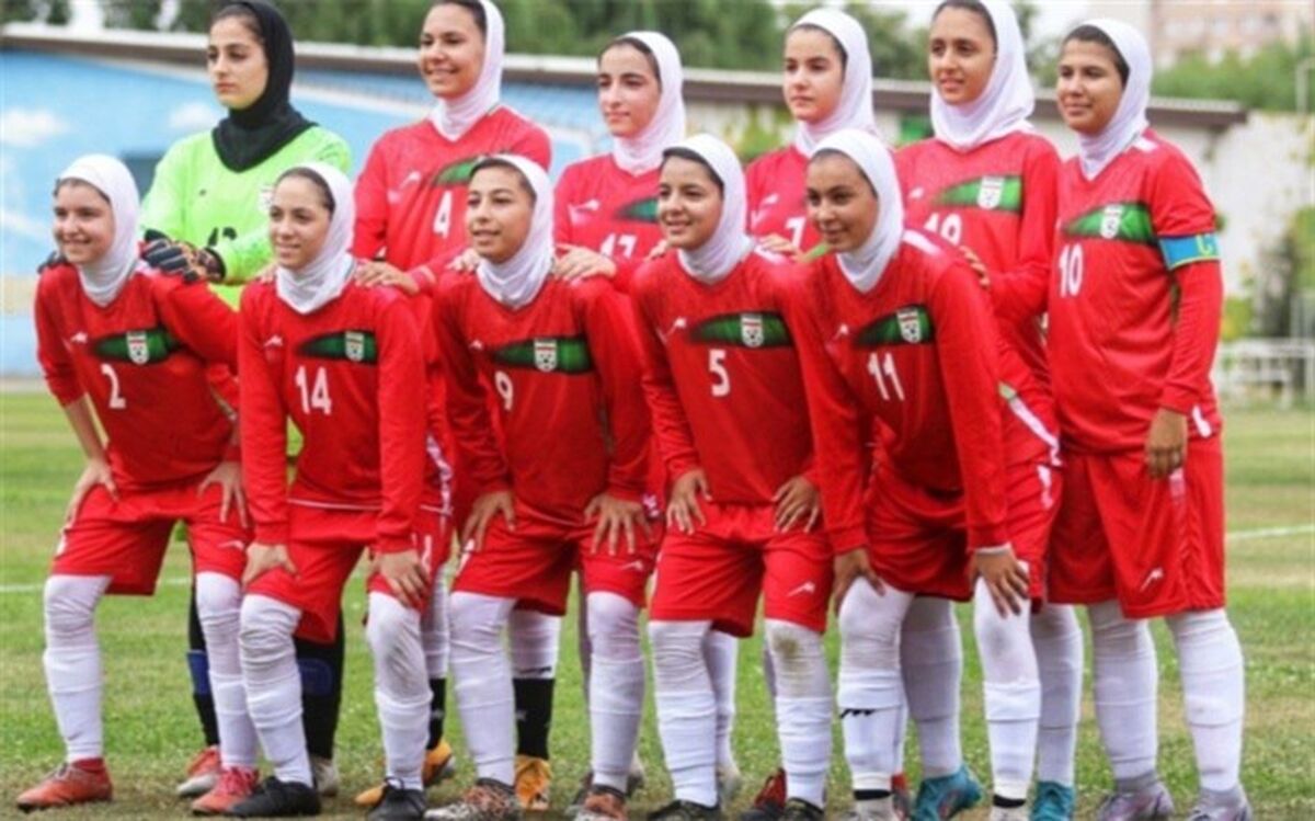 پیروزی دختران ملی‌پوش‌ نوجوان برابر تیم بزرگسالان آوا