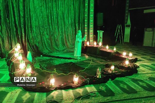 تعزیه شهادت حضرت رقیه (س) در مسجد ولایت بوشهر
