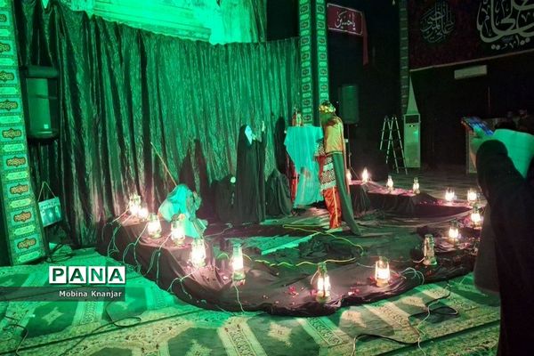 تعزیه شهادت حضرت رقیه (س) در مسجد ولایت بوشهر