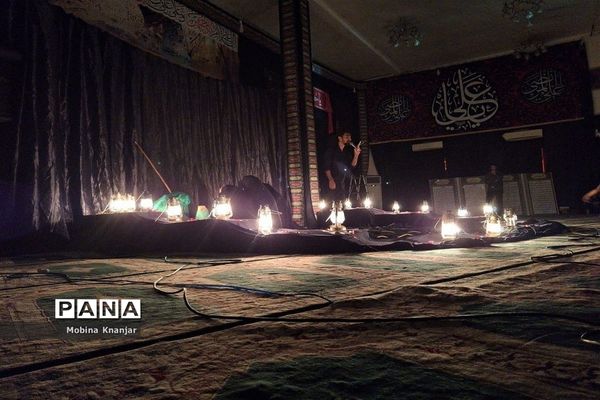 تعزیه شهادت حضرت رقیه (س) در مسجد ولایت بوشهر