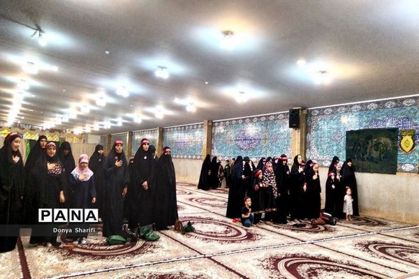 عزاداری حضرت رقیه (س) در مصلای نماز جمعه بوشهر