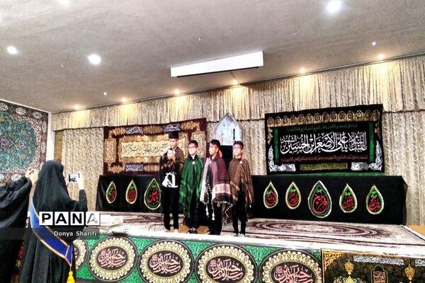 عزاداری حضرت رقیه (س) در مصلای نماز جمعه بوشهر