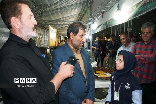 بازید معاون استاندار و  فرماندار شهر  مشهد از نمایشگاه دست آوردهای طهورا