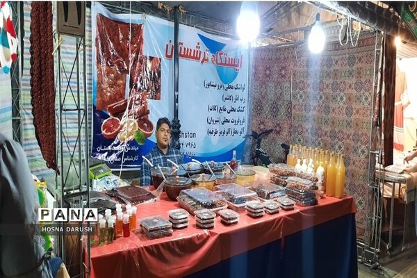 بازید معاون استاندار و  فرماندار شهر  مشهد از نمایشگاه دست آوردهای طهورا