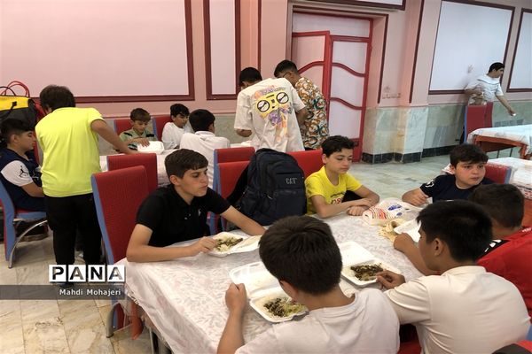 اختتامیه اردوی تفریحی و آموزشی اردو گاه باهنر