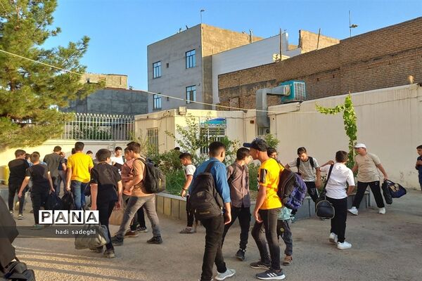 اعزام پسران زیارت اولی شهرستان فاروج به مشهد مقدس