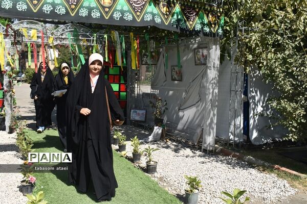 آیین استقبال چهل و یکمین دوره مسابقات قرآن، عترت و نماز دانش‌آموزان دختر در کرمانشاه