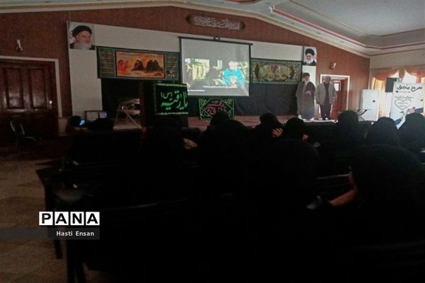 اردو دختران مُحِق(مثل حاج قاسم) و  برگزاری مسابقات برپایی موکب‌های عزاداری