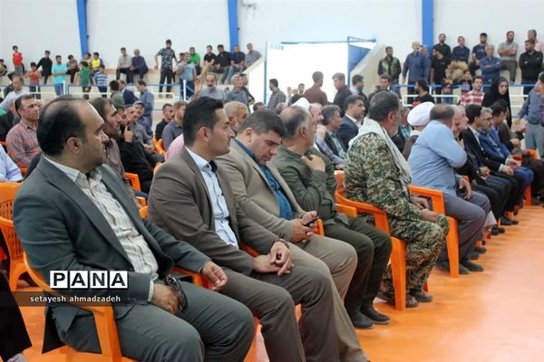 افتتاح سالن ورزشی روستای اوارد‌ گلوگاه