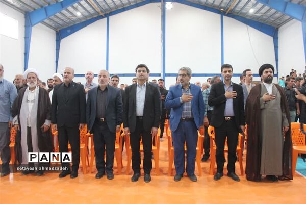 افتتاح سالن ورزشی روستای اوارد‌ گلوگاه