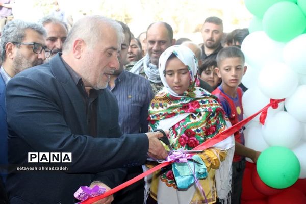 افتتاح سالن ورزشی روستای اوارد‌ گلوگاه