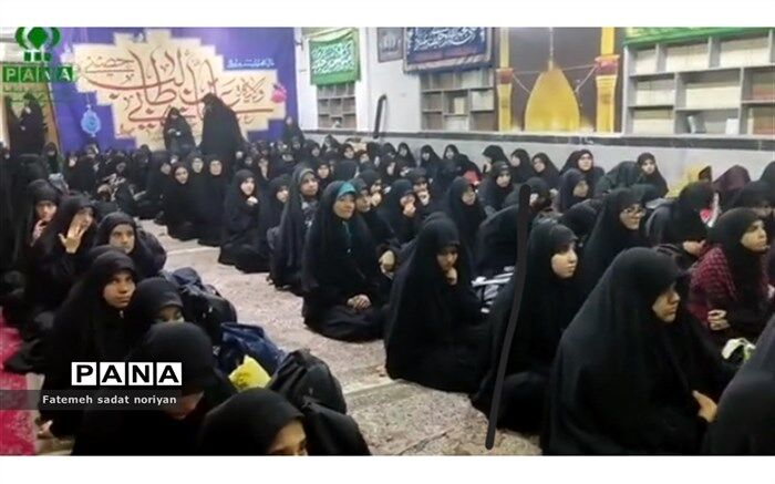 آیین افتتاحیه اعزام هیات‌های دانش‌آموزی به اربعین برگزار شد
