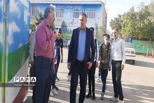 اعزام 60 دانش آموز پسر زیارت اولی شهرستان شیروان