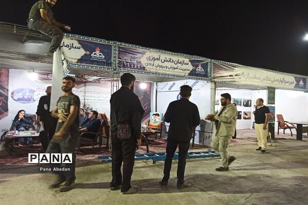 افتتاح استودیو خبرگزاری پانا در مرز شلمچه ویژه ایام اربعین