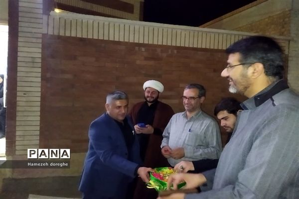 آیین استقبال از مقام آور رتبه نخست کشوری در رشته نهج‌البلاغه در چهل و یکمین جشنواره کشوری قرآن، عترت و نماز در شادگان