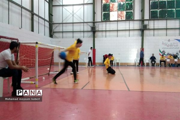 اختتامیه بیست و سومین دوره مسابقات دانش‌آموزان با نیازهای ویژه در بخش گلبال با میزبانی مشهد