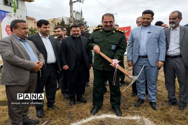 آیین افتتاح و کلنگ زنی پروژه‌های بخش مرکزی شهرستان نور