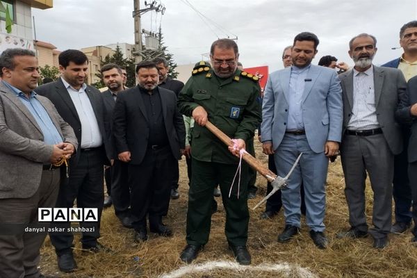 آیین افتتاح و کلنگ زنی پروژه‌های بخش مرکزی شهرستان نور