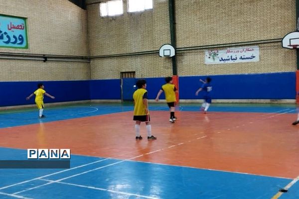 برگزاری بازی دوستانه بین تیم‌های فوتبال دانش‌آموزی ایران و افغانستان در شهرستان پیشوا
