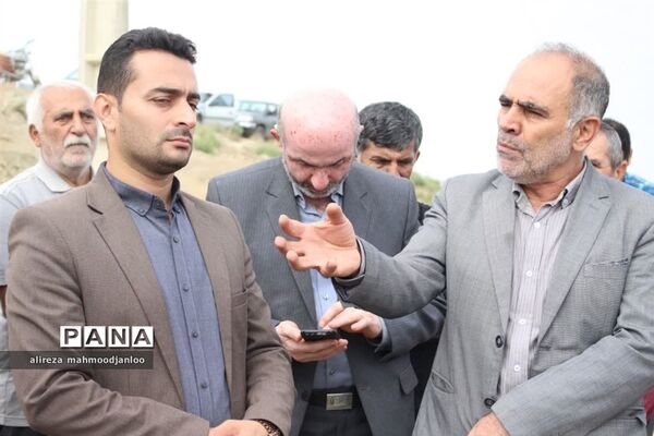 کلنگ‌زنی پروژه جهاد کشاورزی در گلوگاه