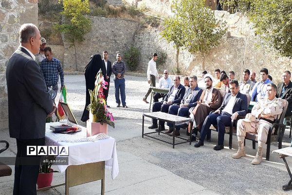 کلنگ‌زنی ساخت فضای آموزشی جدید در روستای  احمد‌آباد شهرستان کلات