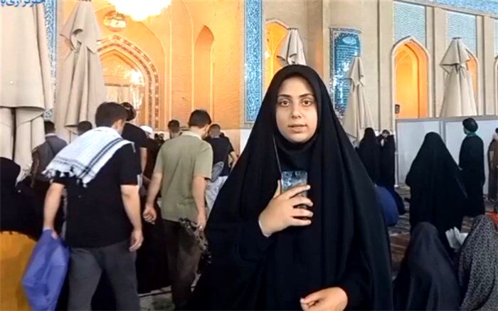 روایت دانش‌آموز خبرنگار پانا  از حال و هوای مسجد سَهله در پیاده‌روی اربعین/فیلم