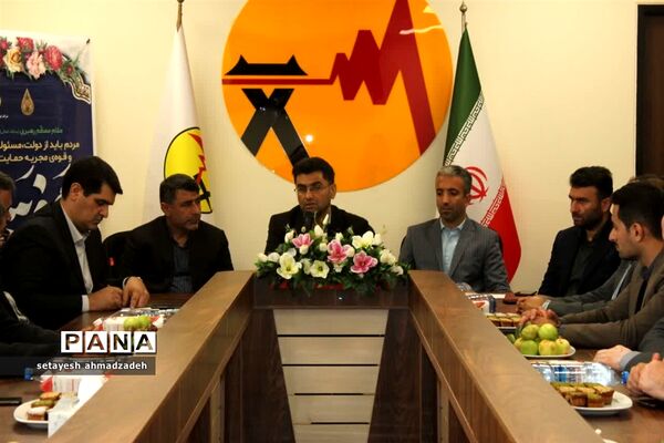 افتتاح ساختمان اداری توزیع برق گلوگاه