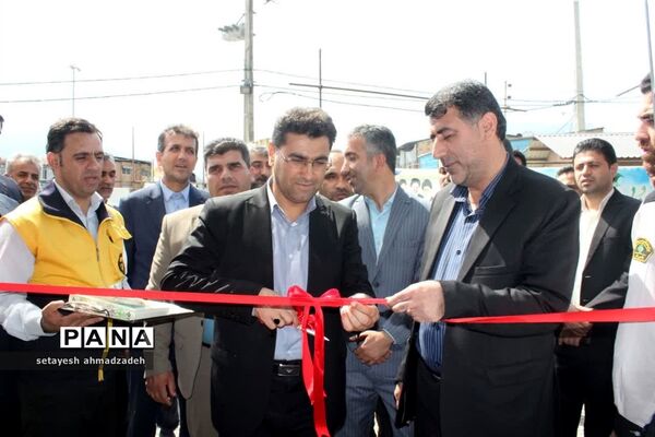 افتتاح ساختمان اداری توزیع برق گلوگاه