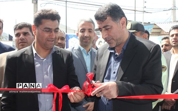 ساختمان امور توزیع برق گلوگاه افتتاح شد