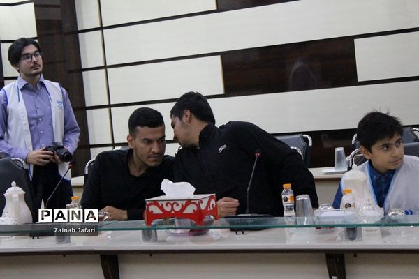 تجلیل از دانش‌آموزان خبرنگار پانا استان بوشهر