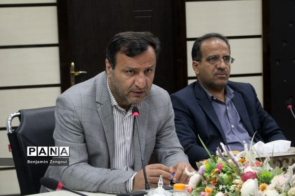 جلسه شورای برنامه‌ریزی و نظارت تعلیم و تربیت کودک آموزش و پرورش استان بوشهر