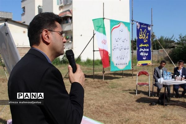 کلنگ زنی نهضت ملی مسکن در گلوگاه