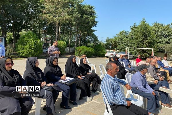 افتتاح سالن ورزشی درون مدرسه‌ای اهلم