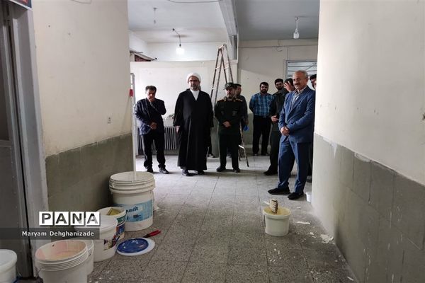 مراسم افتتاحیه طرح شهید عجمیان در شهرستان مهریز