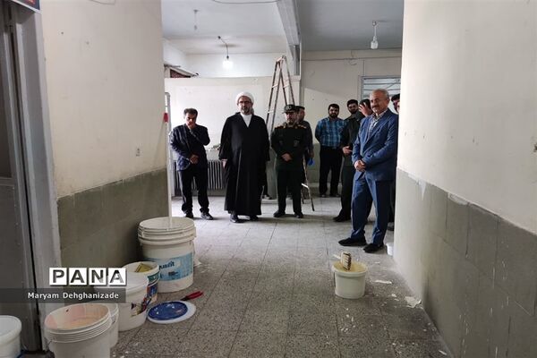 مراسم افتتاحیه طرح شهید عجمیان در شهرستان مهریز
