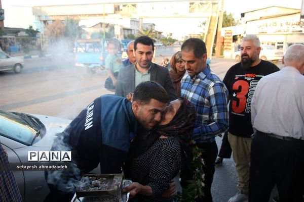 استقبال از نایب قهرمان فستیوال ورزش های دانشگاهی در گلوگاه