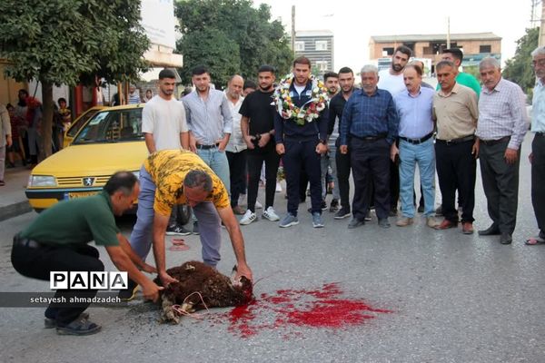 استقبال از نایب قهرمان فستیوال ورزش های دانشگاهی در گلوگاه