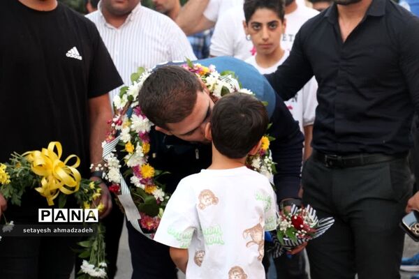 استقبال از نایب قهرمان فستیوال ورزش های دانشگاهی در گلوگاه