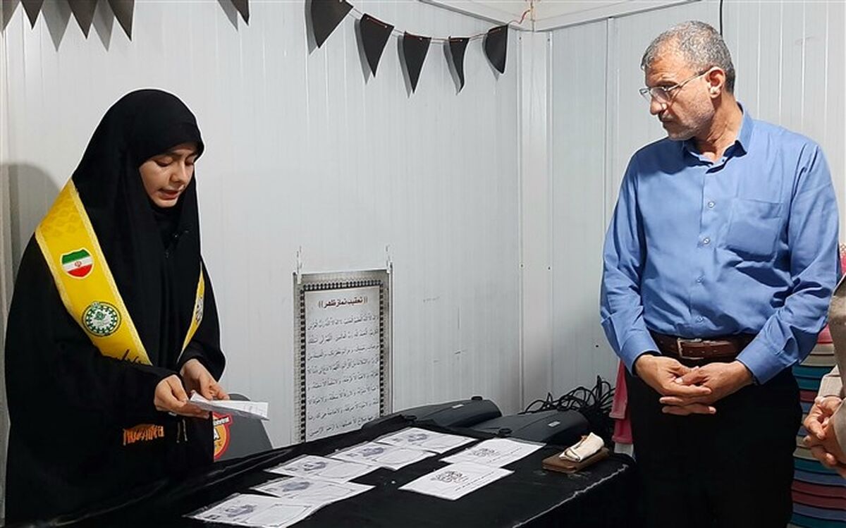 نقش موکب‌های  دانش‌آموزی در خدمت‌رسانی به زائران بی‌بدیل است
