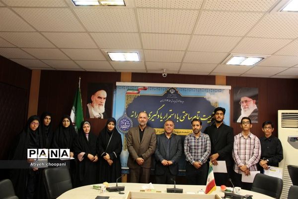 آئین تجلیل از خبرنگار دانش‌آموزان برتر منطقه ۱۳