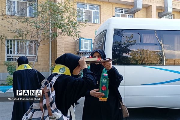 اعزام ۴۰ دانش‌آموز زیارت اولی تربت حیدریه به مشهد مقدس