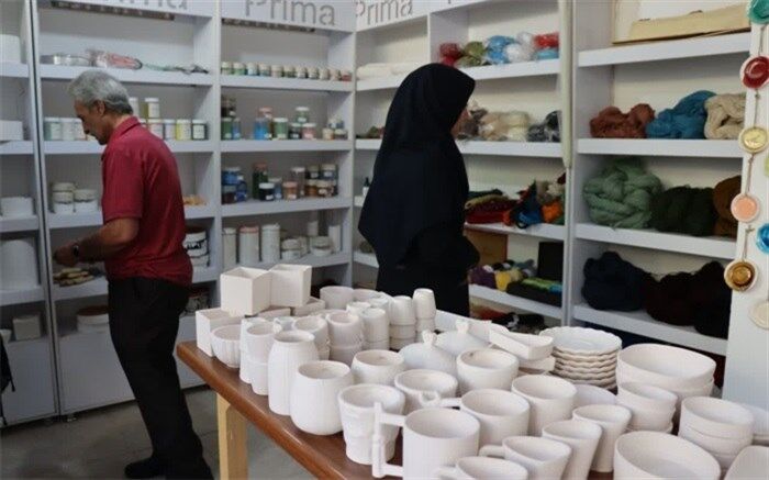 افتتاح مرکز تأمین مواد اولیه صنایع‌دستی در البرز