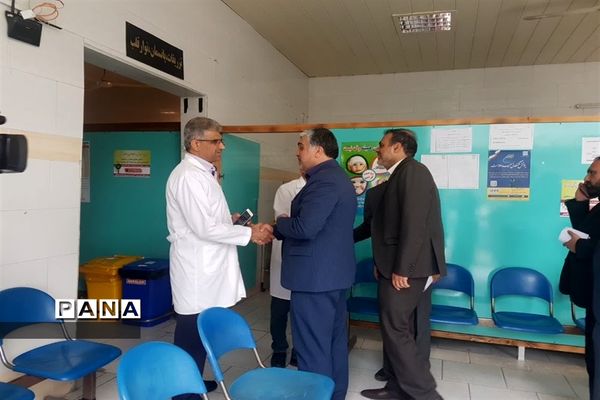 افتتاح بخش فیزیوتراپی و آزمایشگاه درمانگاه فرهنگیان قائمشهر