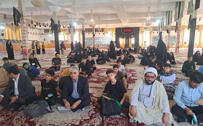 100 نفر از دانش‌آموزان کهگیلویه و بویراحمد جهت راهپیمایی اربعین حسینی به کربلای معلی اعزام شدند