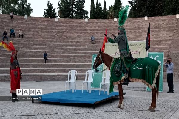 آیین تعزیه‌خوانی به مناسبت اربعین در ساری