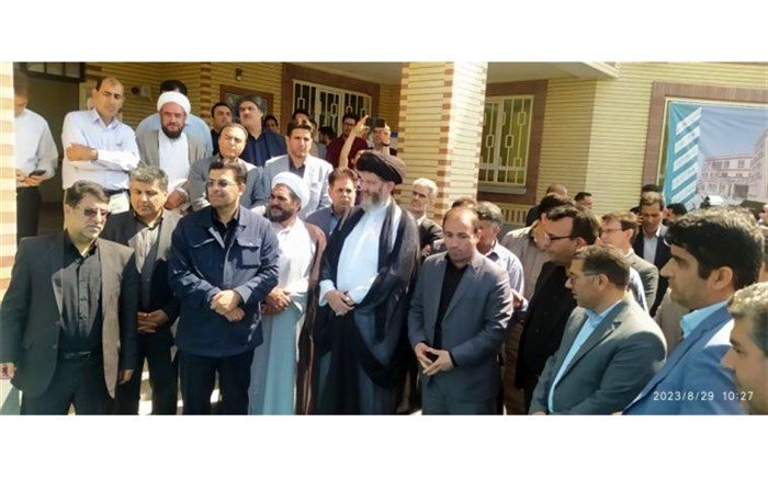 افتتاح مدرسه ۱۲ کلاسه در شهرستان گرمی